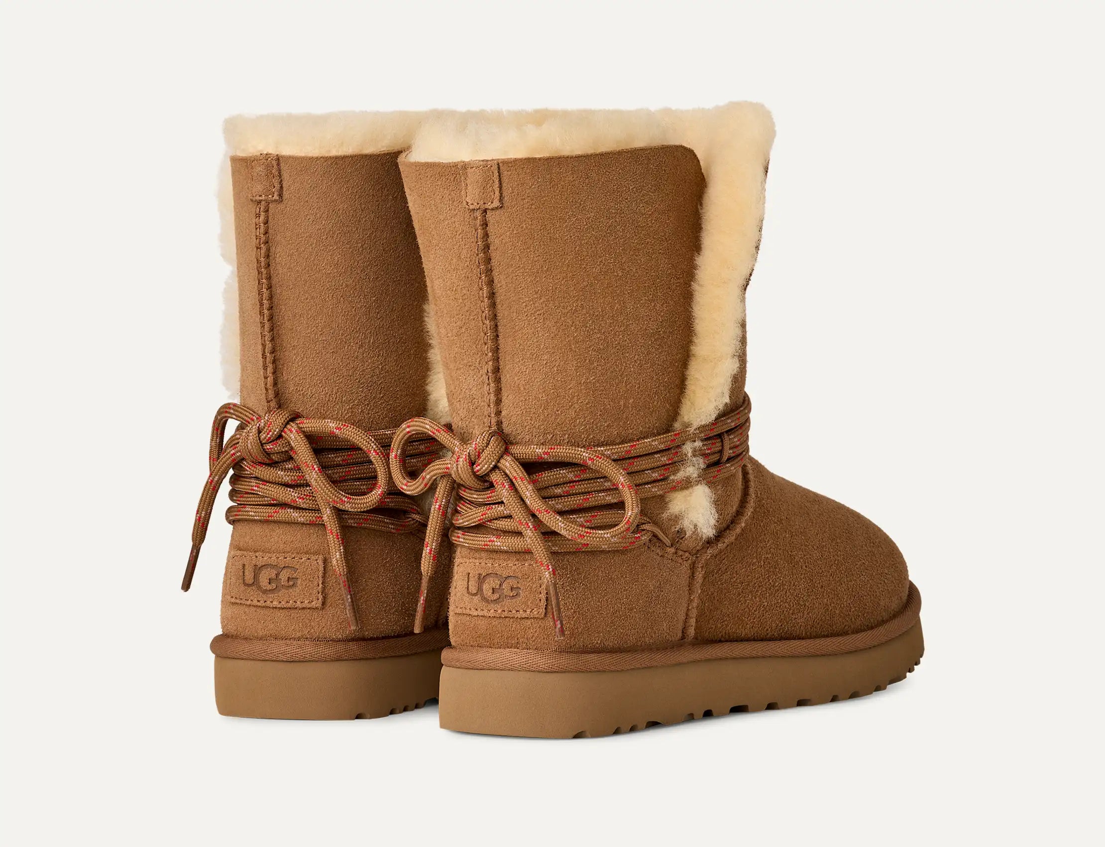 UGG Winterstiefel Damen – Classic Bailey Tie Boot Chestnut