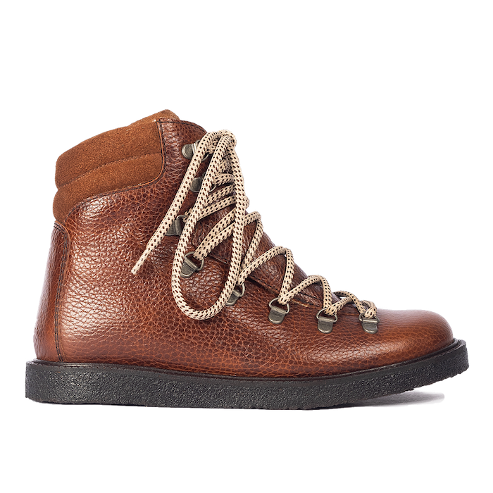 Angulus -  Boot with laces - Brown