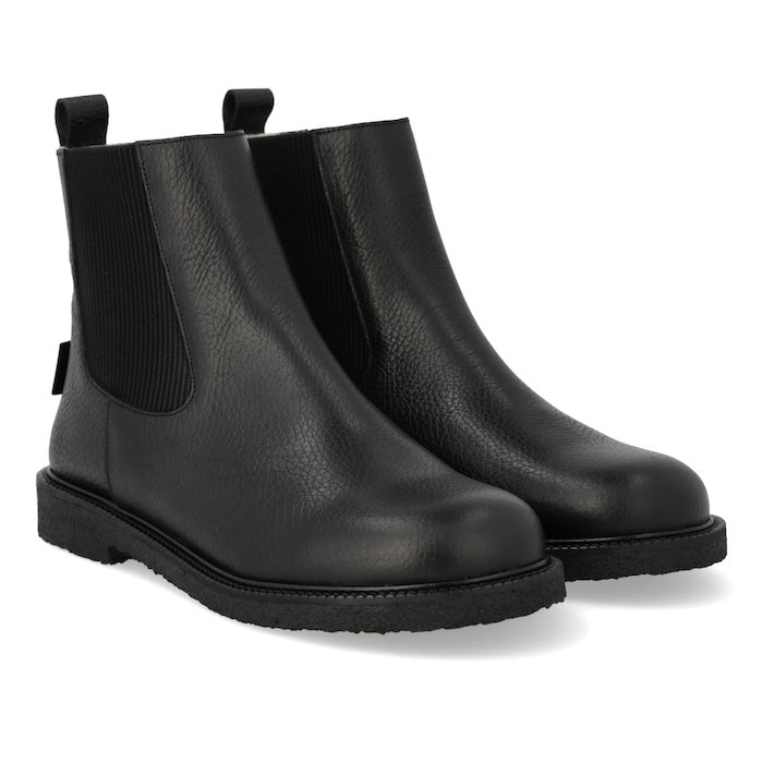 Angulus Chelsea Boots Schwarz Gefüttert