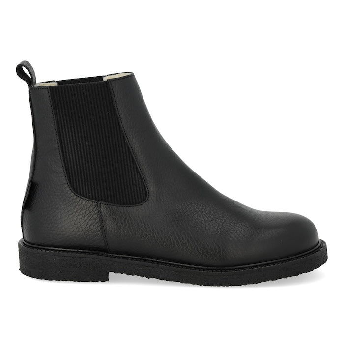 Angulus Chelsea Boots Schwarz Gefüttert 3