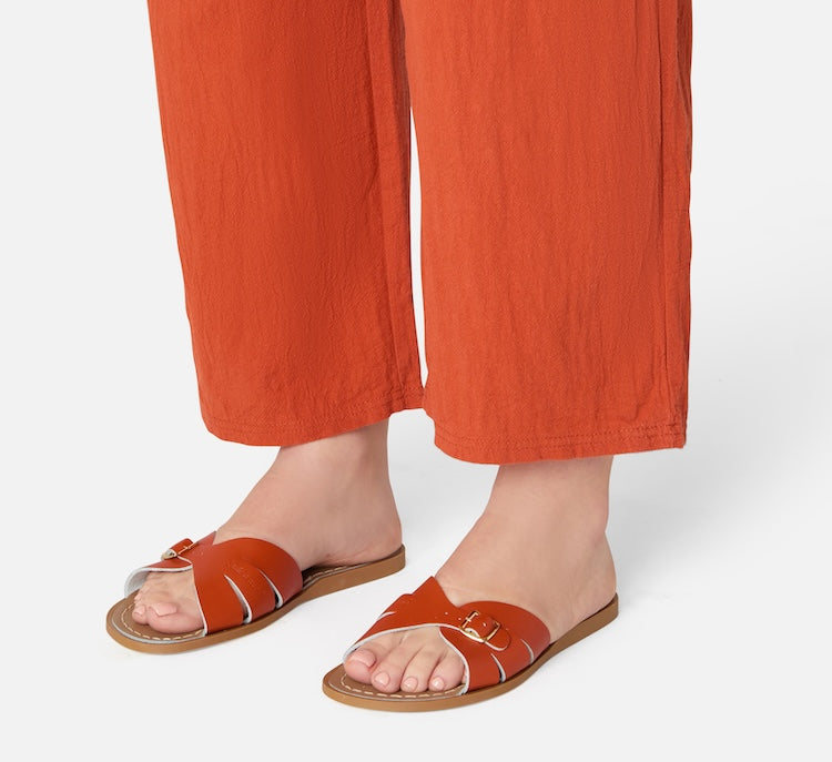 Salt Water Adult - Classic Slides Paprika