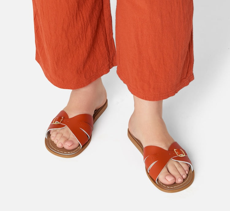 Salt Water Adult - Classic Slides Paprika