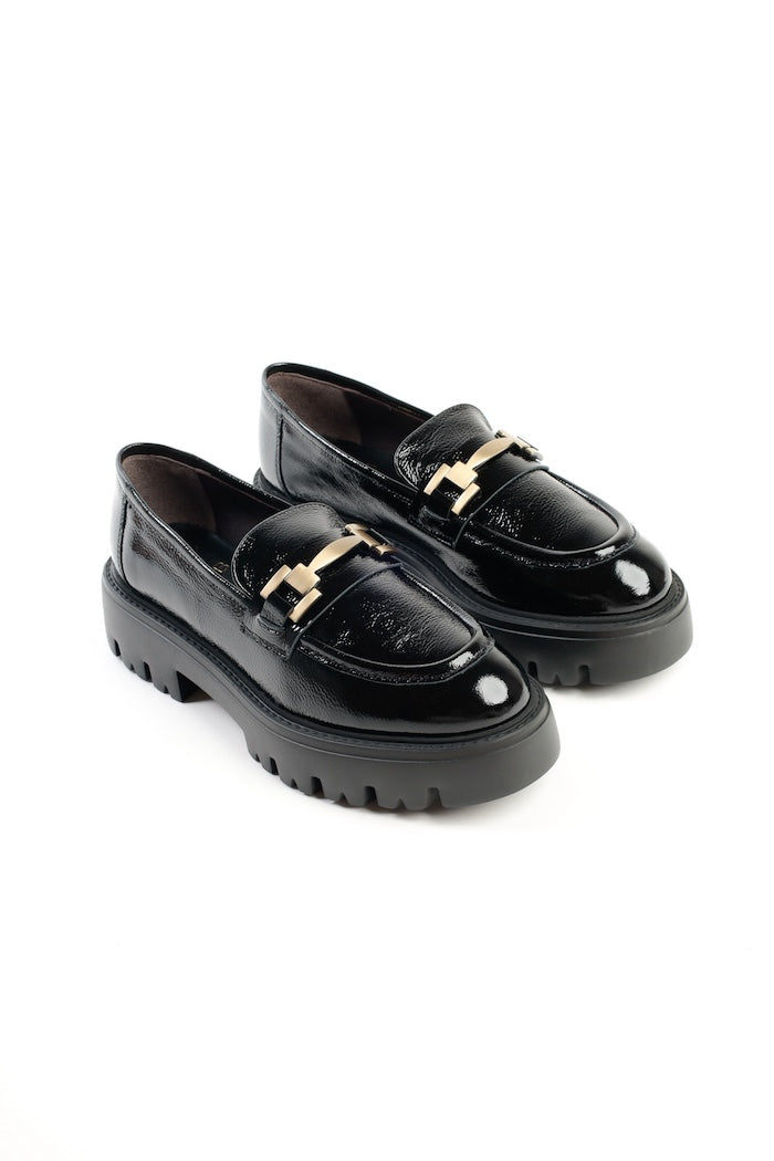 KMB Loafer Lackleder Schwarz 5