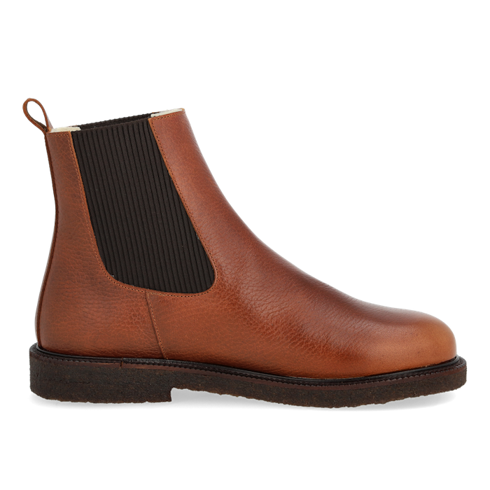 Angulus - Chelsea Boots gefüttert Cognac