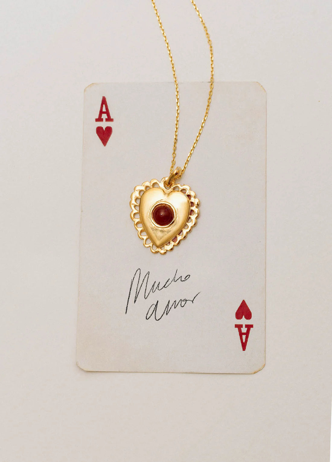 Halskette "Corazon" Gold