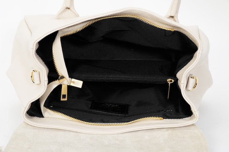 Julia - Handtasche Leder Braun