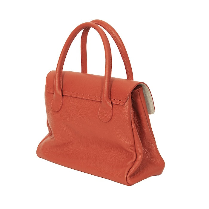 Julia - Handtasche Leder Orange
