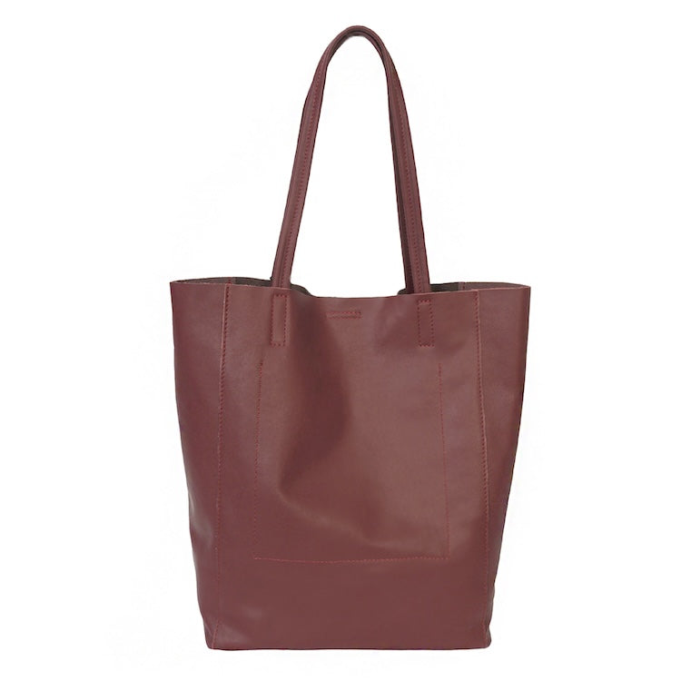 Kate - Tote Bag Nappa Bordeaux