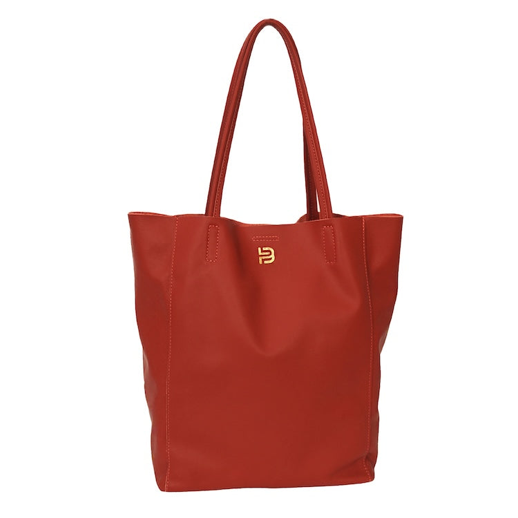 Tote Bag Leder  Rot 6