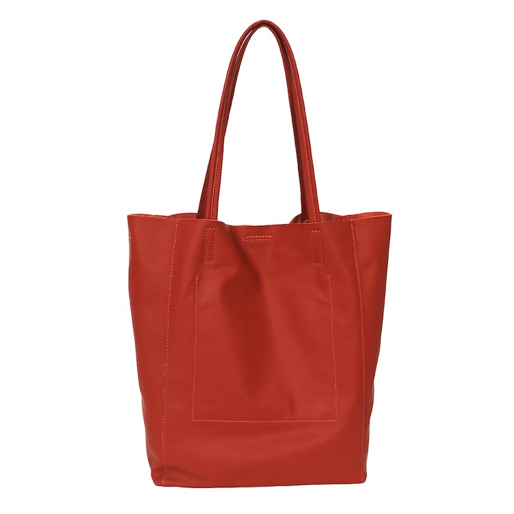 Kate - Tote Bag Nappa Rosso