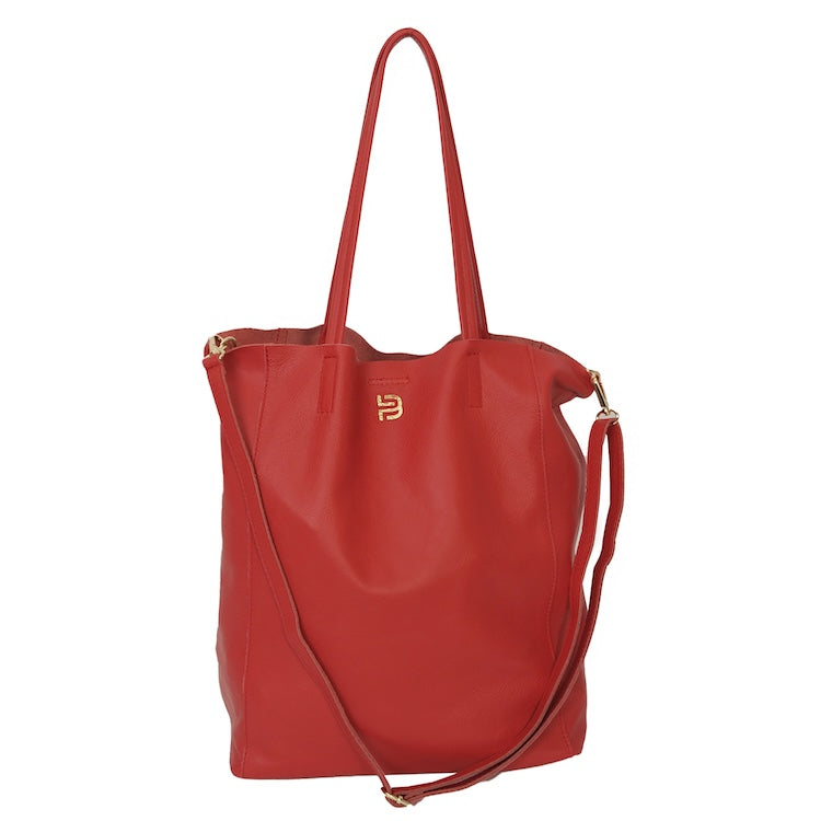 Tote Bag Leder  Rot 6