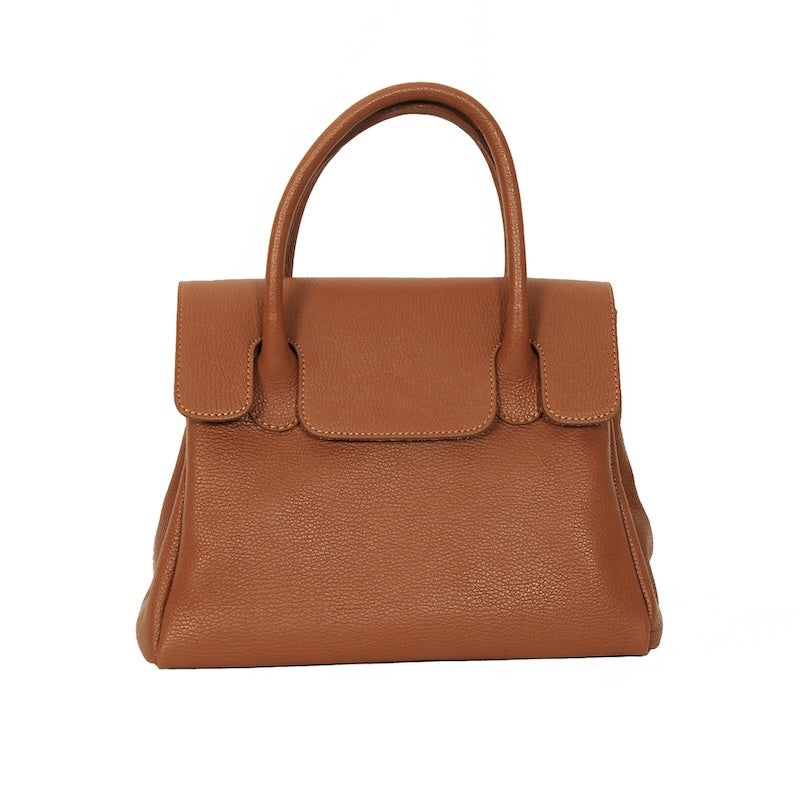 Julia Handtasche Leder Braun