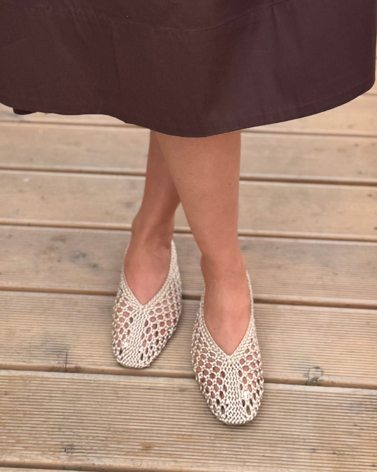 Inuovo - Ballerinas Champagne