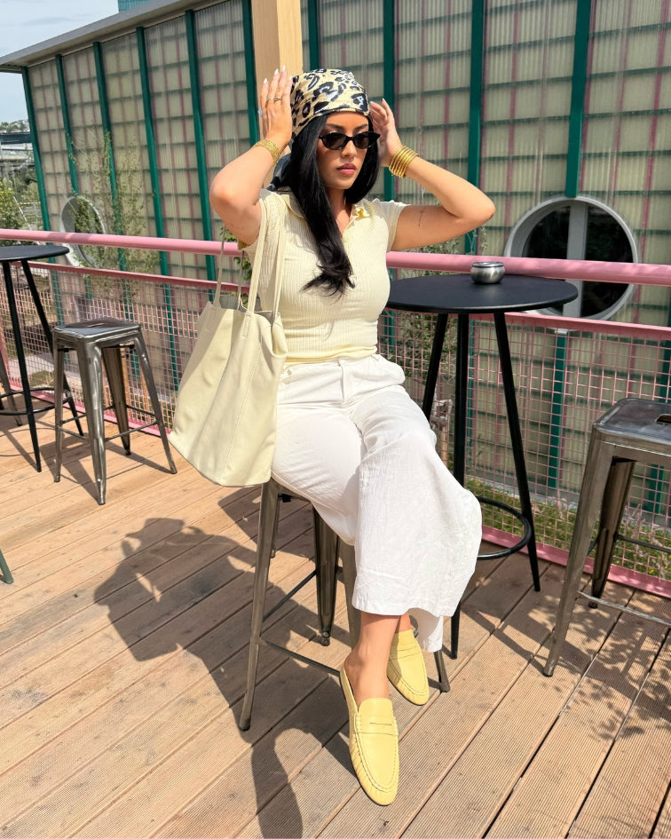 Inuovo - Mules Leder Butter