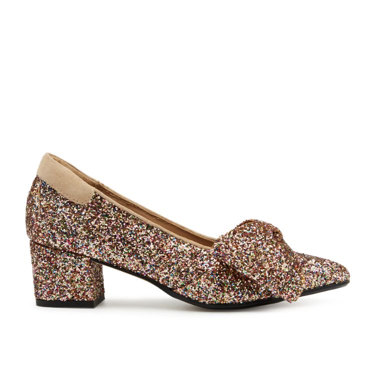 Angulus - Pump Sparkling Glitter Bow