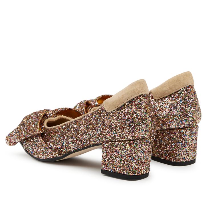 Angulus - Pump Sparkling Glitter Bow