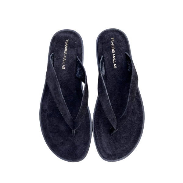 Flipflops aus Wildleder von Tsakiris Mallas