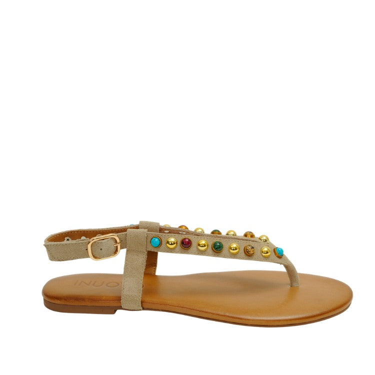 Inuovo - Zehentrenner Sandalen Mouton