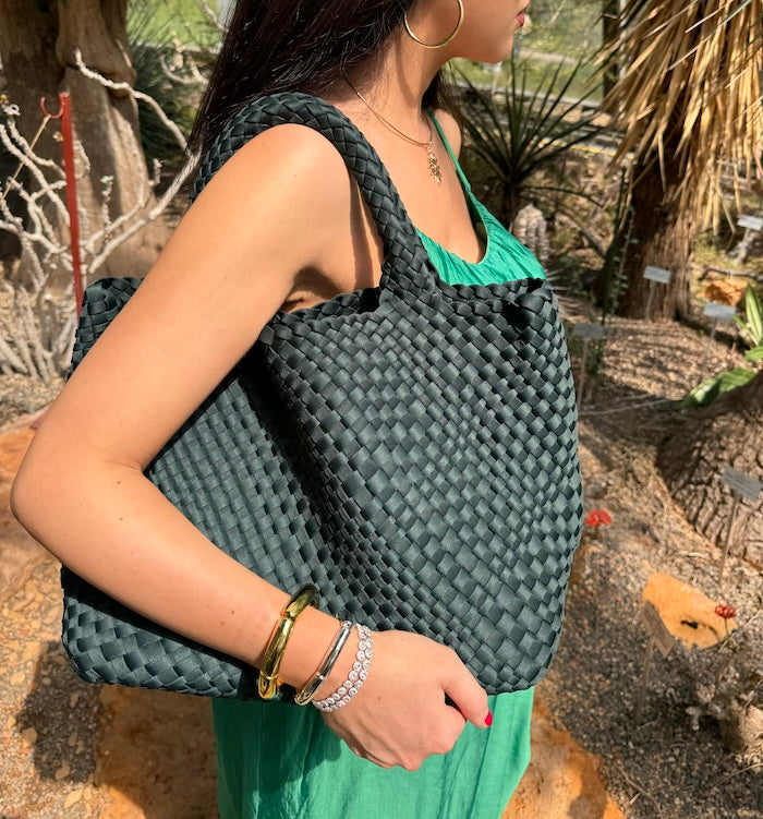 Twist - Tote Bag Green