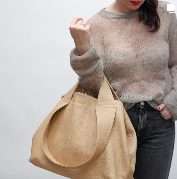 Miica Barcelona Shopper - Mina Champagne