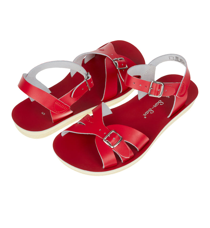 Saltwater Sandals Boardwalk Red