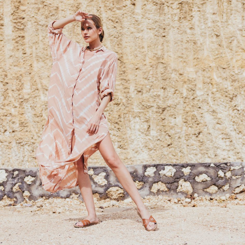 Salt Water Adult - Classic Slides Tan