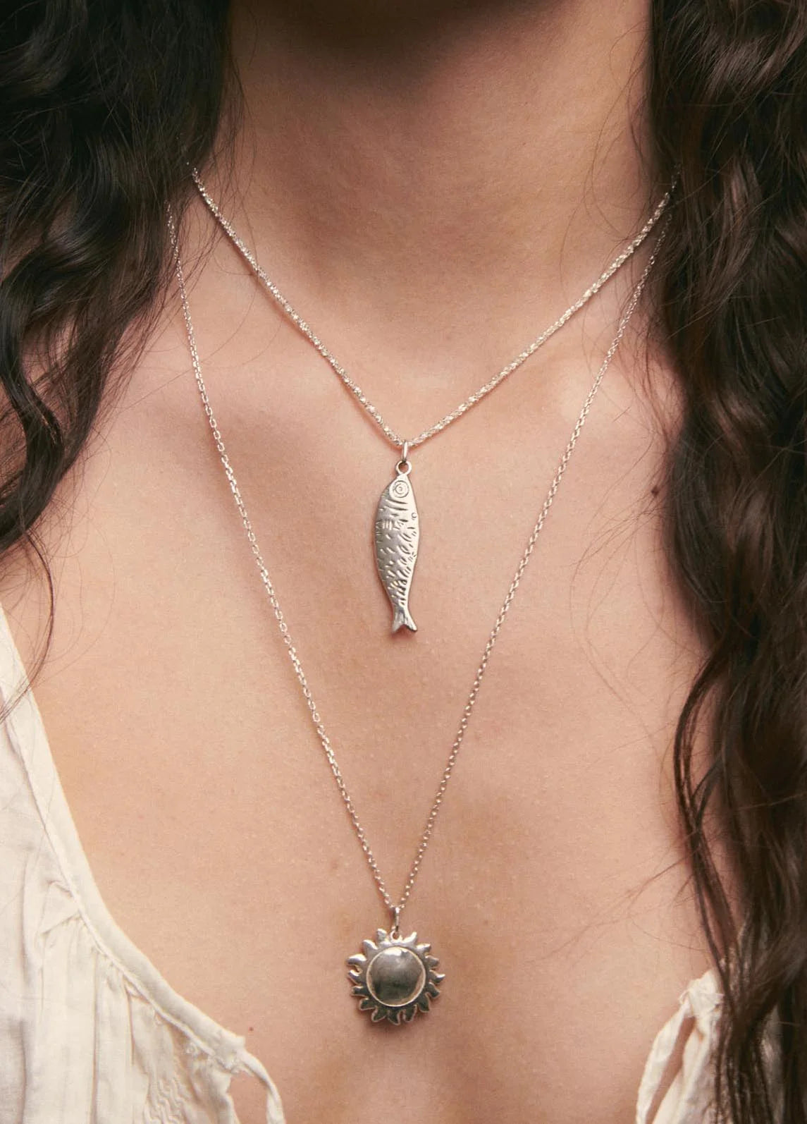 Halskette "Sole mio" Silber