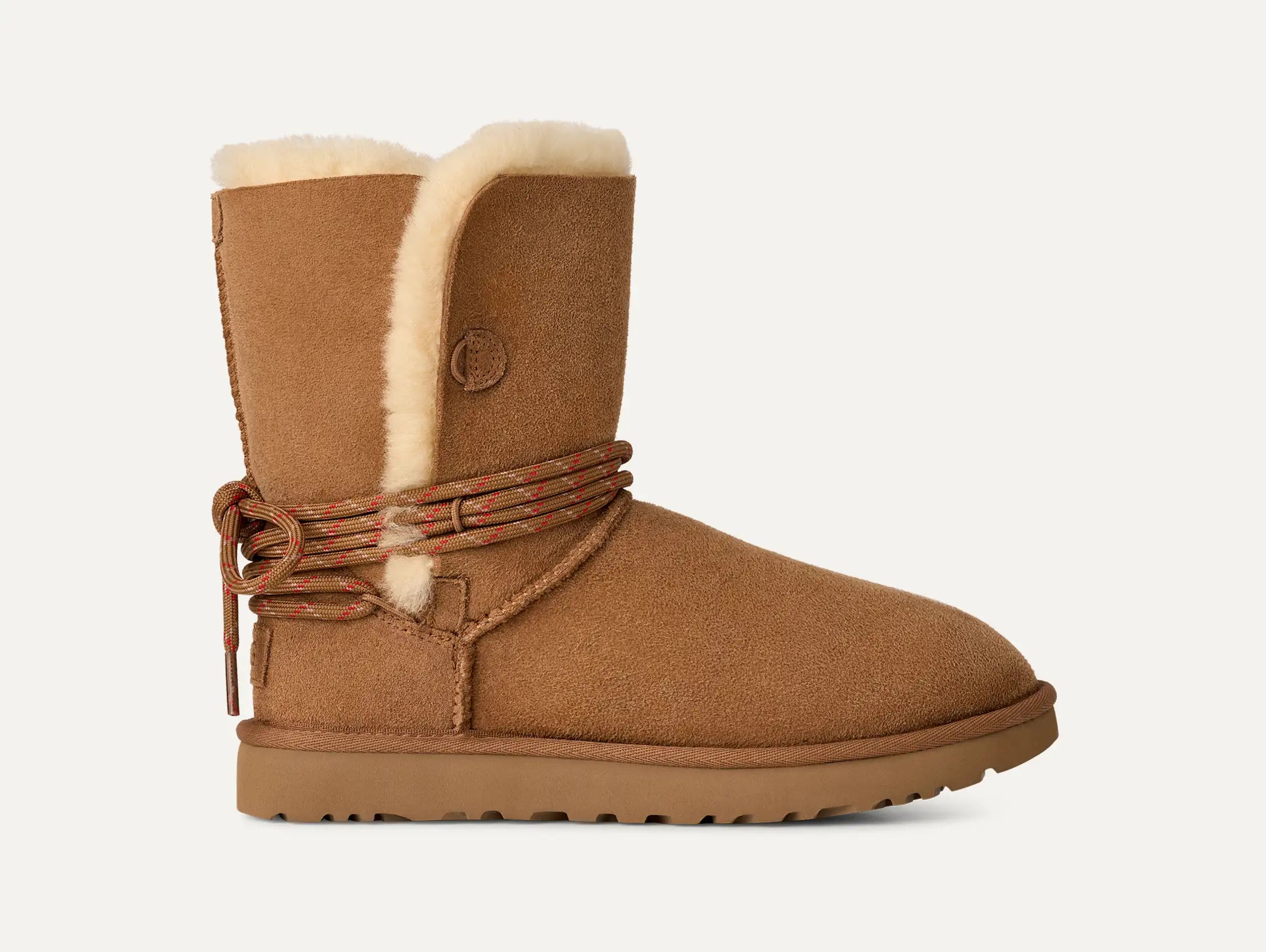 UGG Classic Bailey Tie Boot Damen in Chestnut – Lammfell Winterstiefel