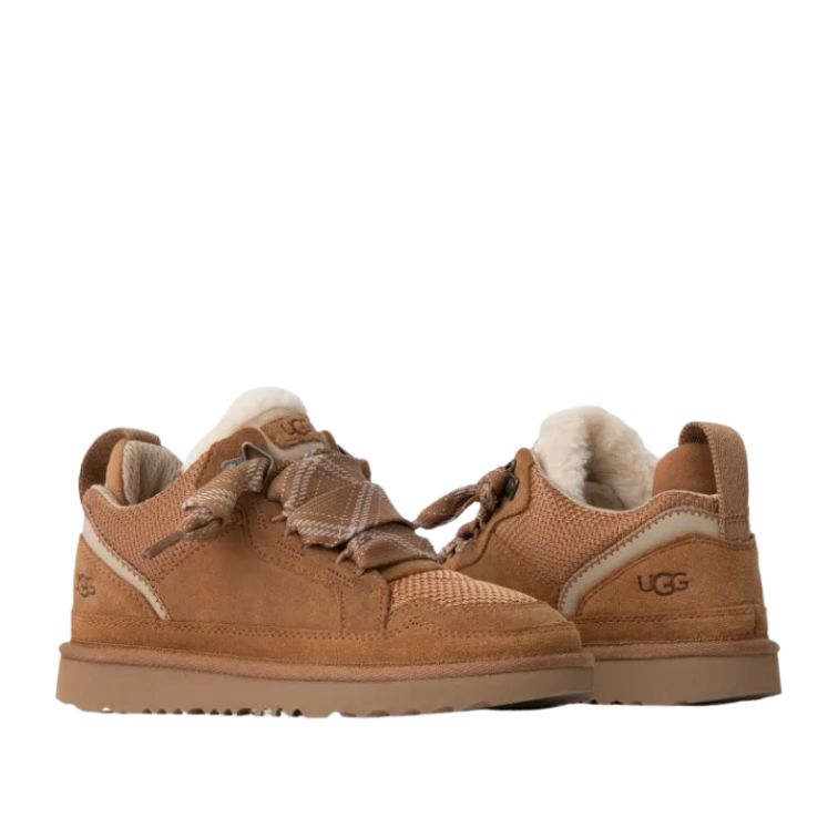 Neuer UGG Lowmel Sneaker – Damen Sneaker aus Wildleder & Mesh mit UGGplush Futter Chestnut