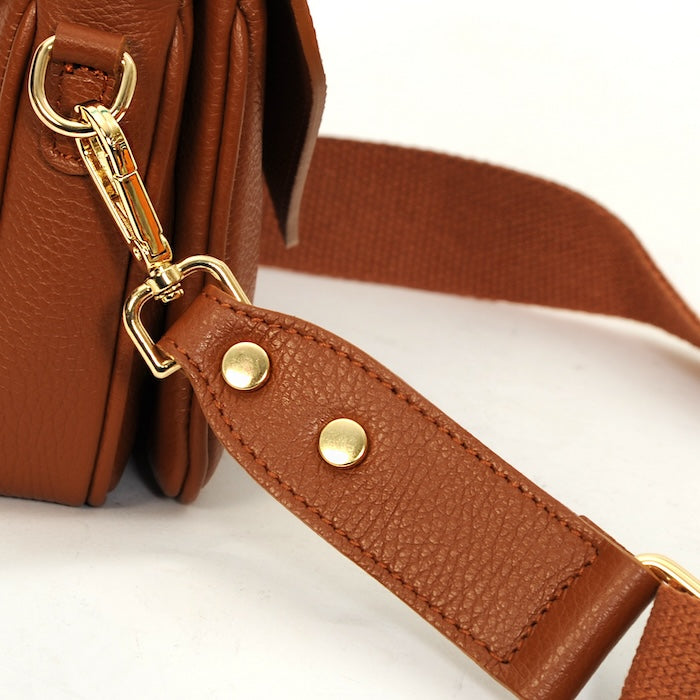 Mina - Umhängetasche Camel