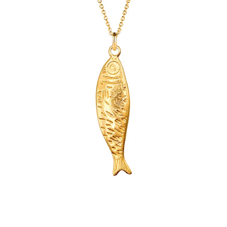 Alhaja Schmuck Kette Sardine Gold