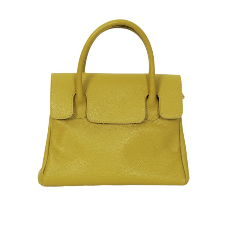 Julia Handtasche Leder Pistazien