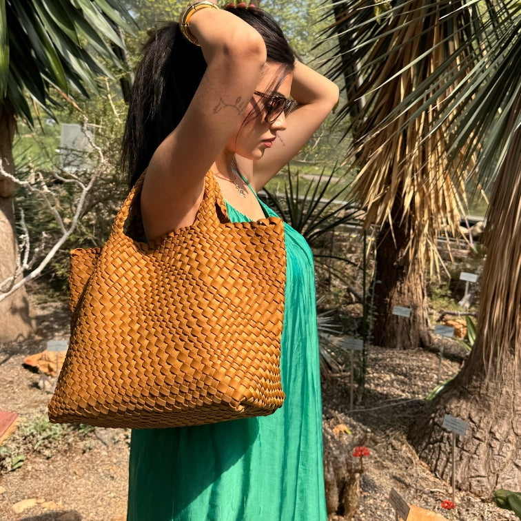 Twist - Tote Bag Brown