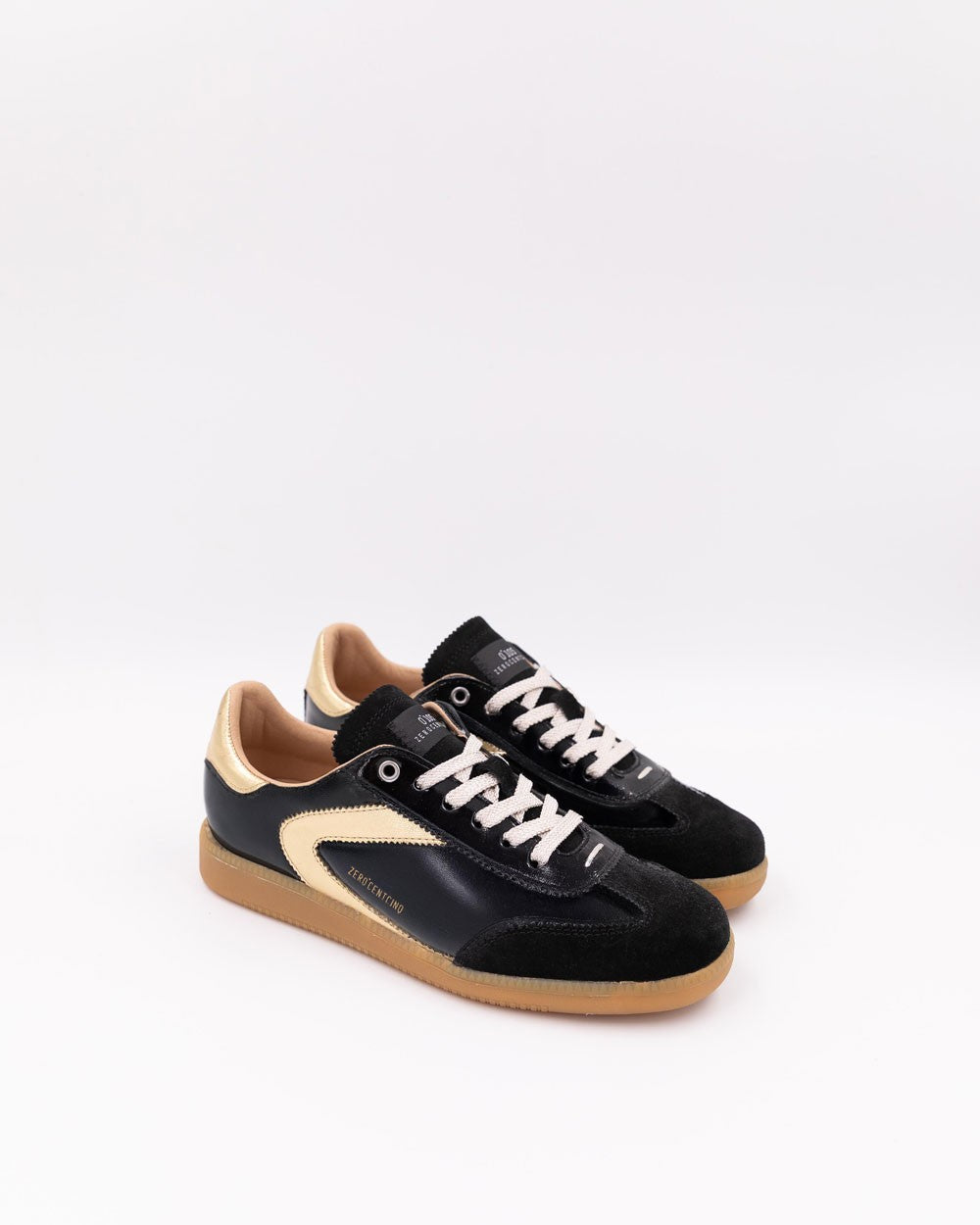 0-105 Sneakers Lackleder Schwarz 4