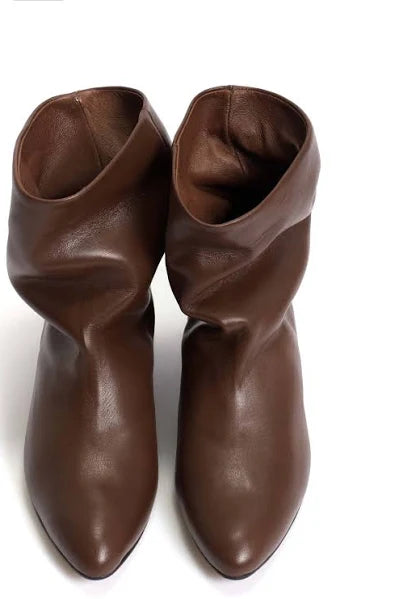 Stiefeletten Anonymous Copenhagen Vully 20 Chocolate – Handgefertigt in Portugal mit LWG Leder