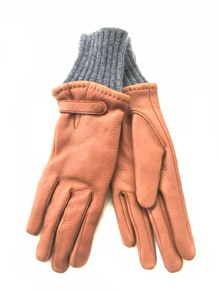 Forever Amici Leder Handschuhe mit Kaschmir