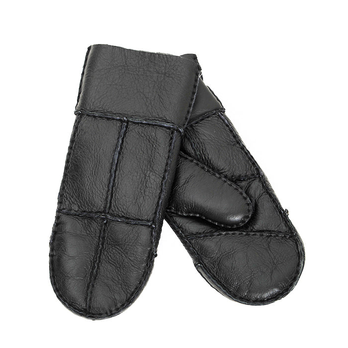 handschuhe lammfell schwarz Forever Amici