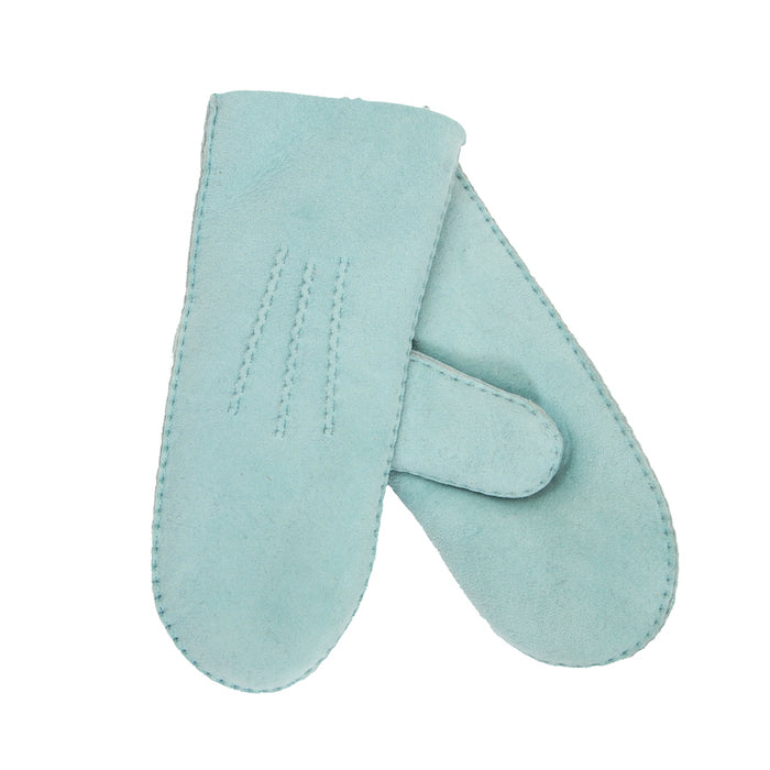 lammfell handschuhe blau Forever Amici