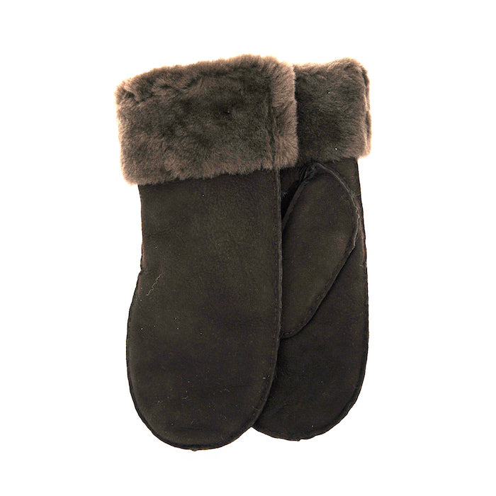 Lammfell Fausthandschuhe Braun 2