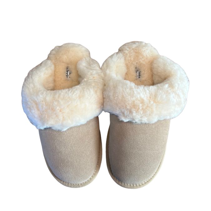 Lammfell Hausschuhe Anette Beige