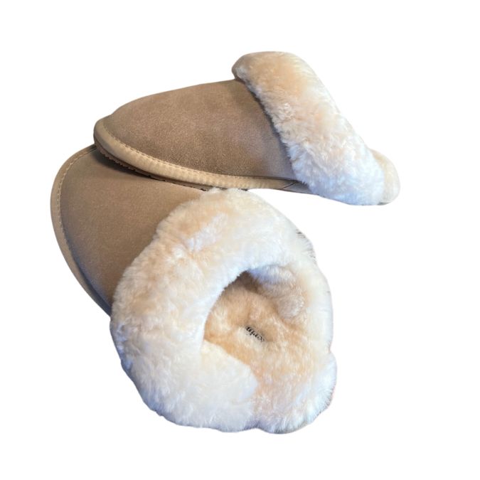 Lammfell Hausschuhe Anette Beige 3