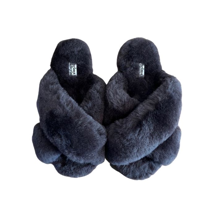 Lammfell Hausschuhe Braun 3