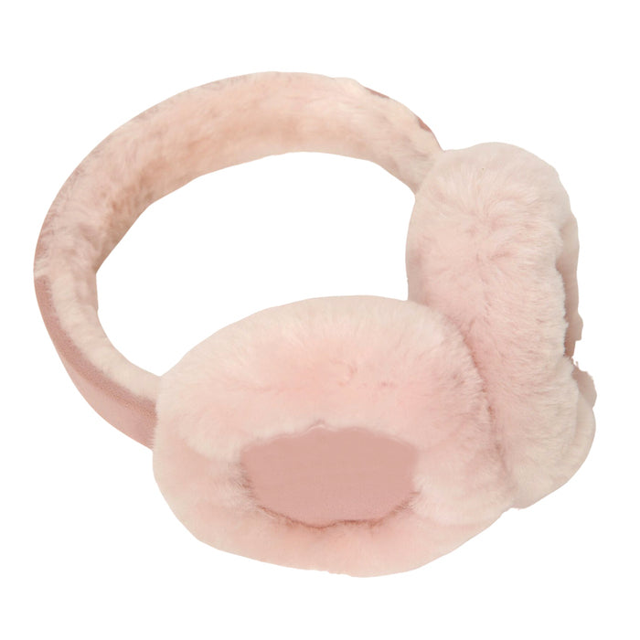Lammfell Ohrenwärmer Rosa