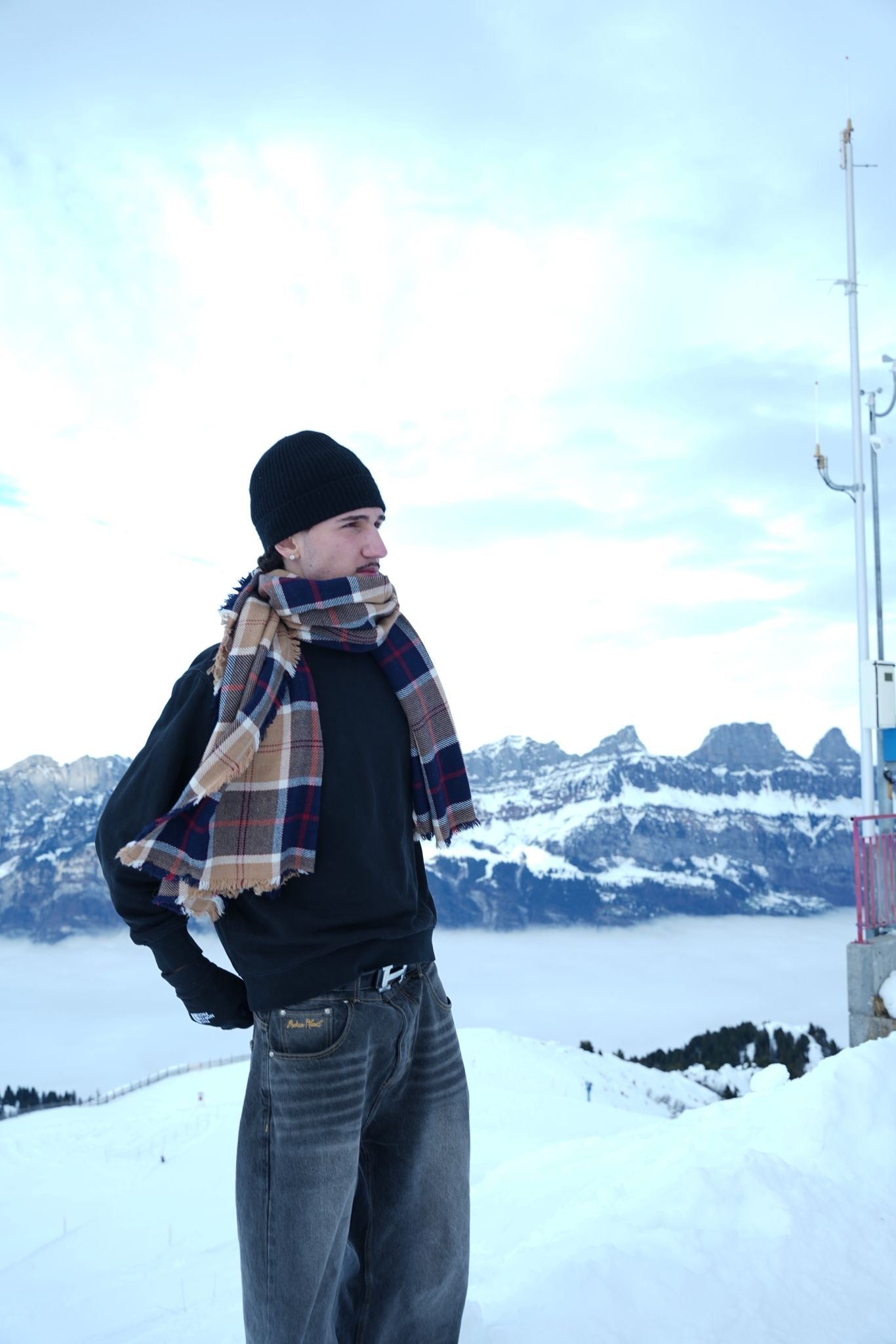 Schals und Handschuhe für den Winter