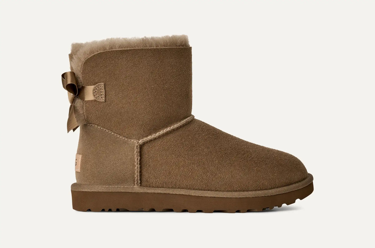 Ugg Bailey Bow Light Bronze in Braun