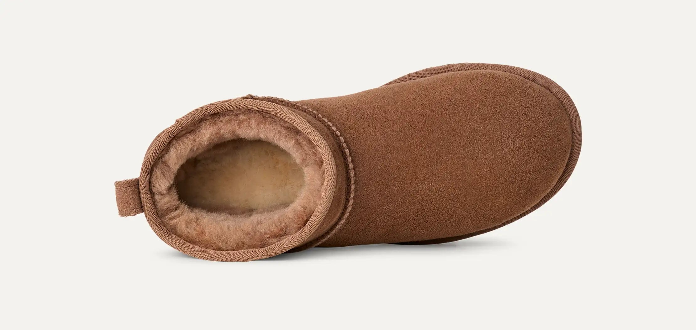 UGG Classic Ultra Mini Boot Damen Rocky Oat  Innenfutter– kurzer Lammfell-Boot