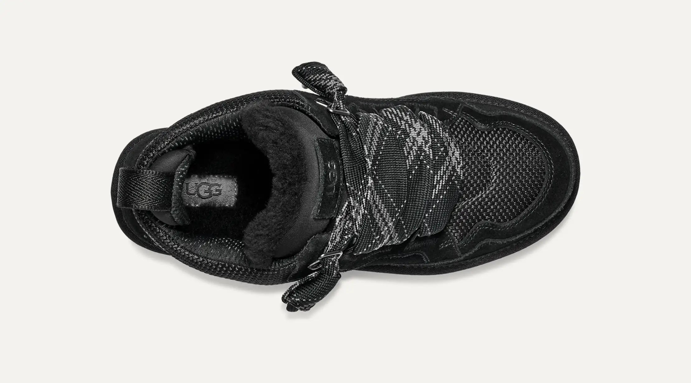 UGG Lowmel Sneaker – Ansicht von oben mit UGG-Logo