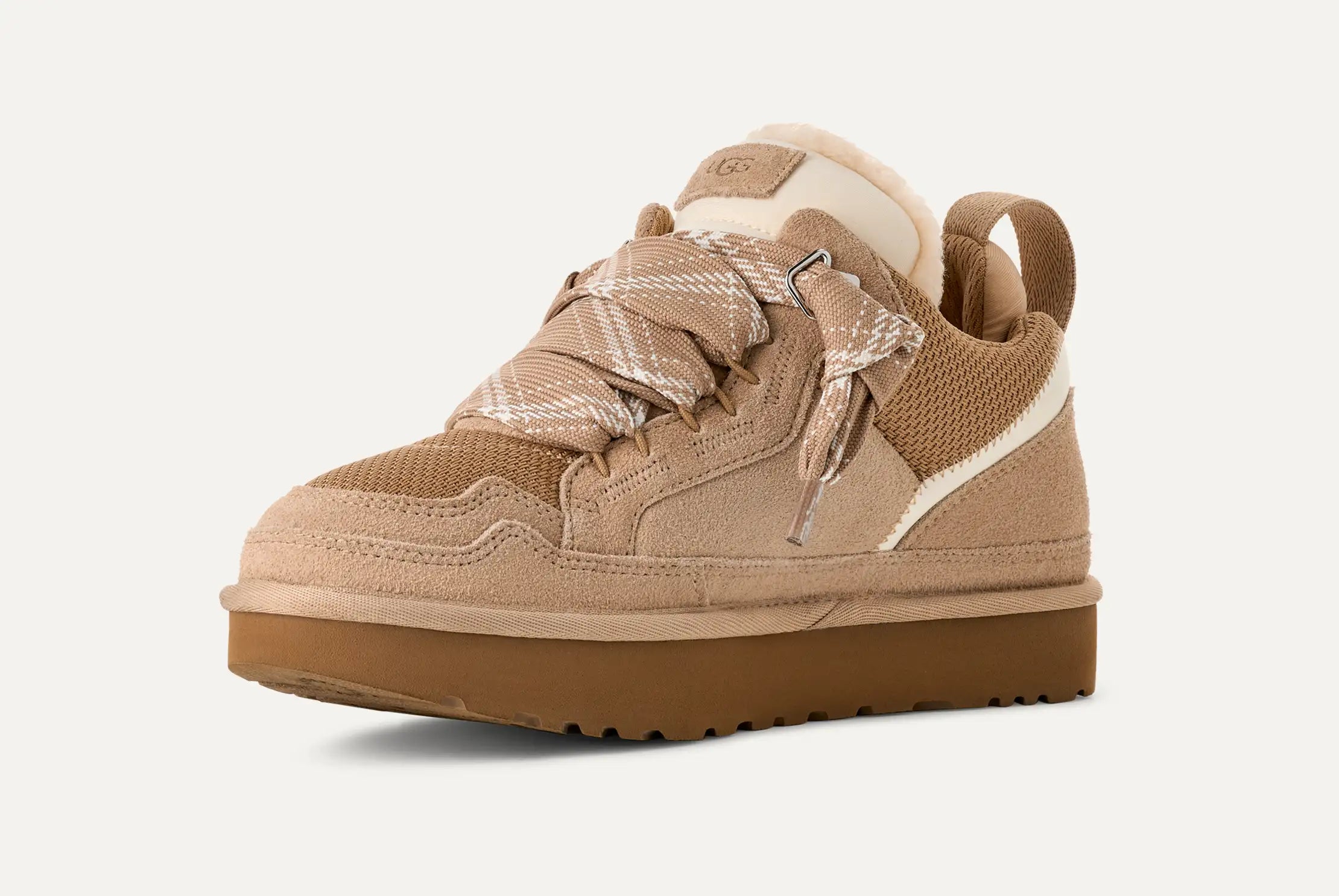UGG Lowmel Sneaker Beige– Trendsneakers von Ugg - Seitenansicht
