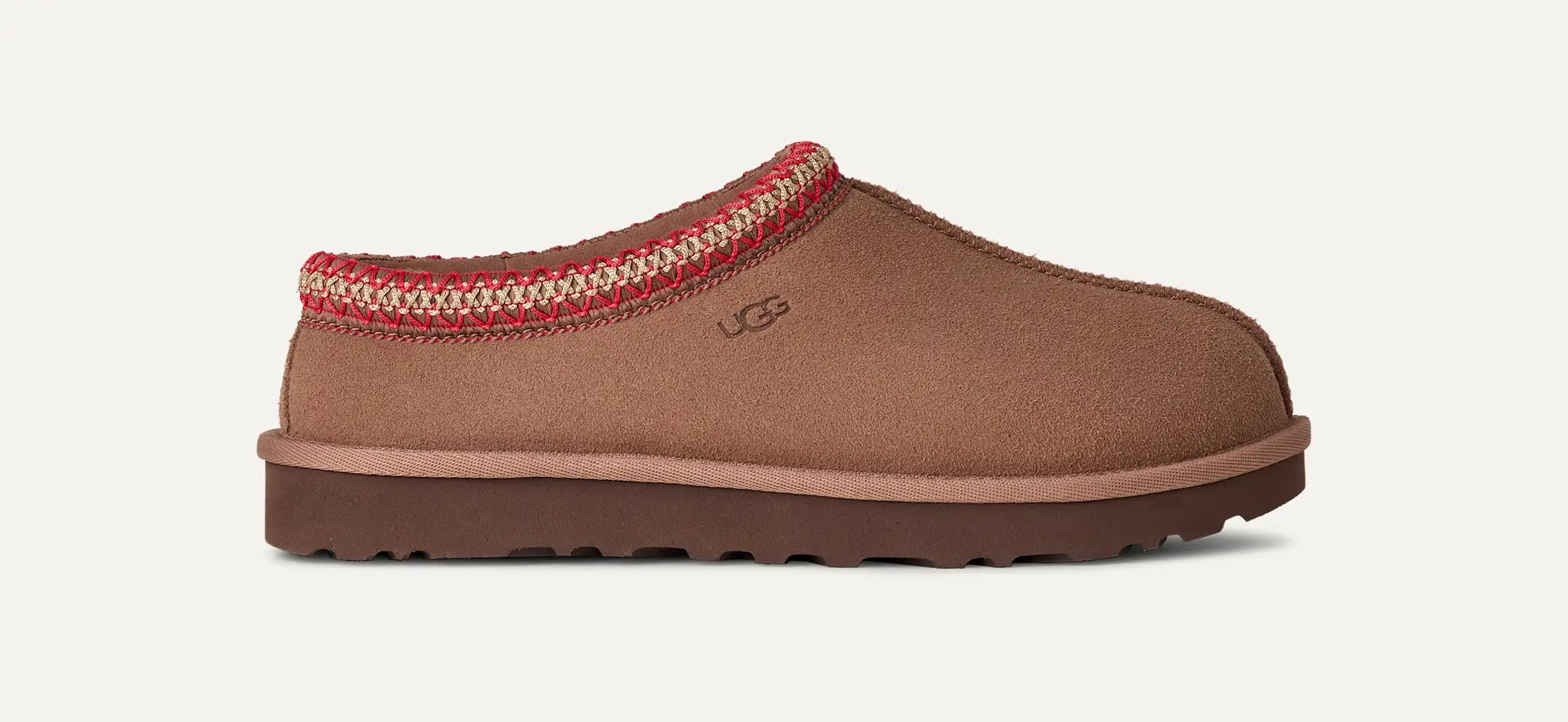 UGG Tasman II Hausschuh Damen in Rocky Oat – Lammfell Slipper für Zuhause