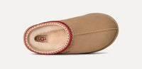 UGG Tasman II Hausschuh Damen Sand Dark Cherry mit weichem Lammfell Futter